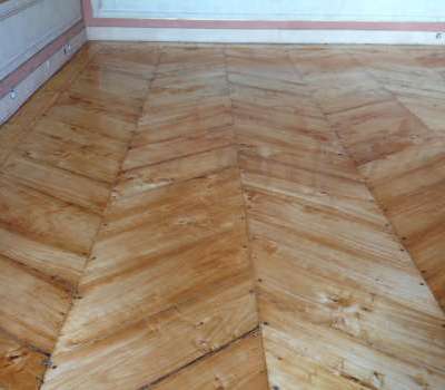 Recupero di parquet con 300 anni di vita